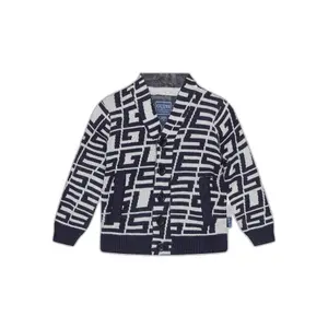 Childrens jaquard sweater Guess image-0