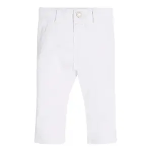 Satin chino pants for kids Guess Core image-0