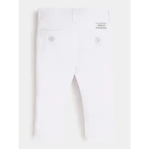 Satin chino pants for kids Guess Core image-1