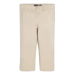 Satin chino pants for kids Guess Core image-0