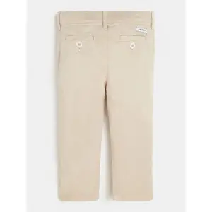 Satin chino pants for kids Guess Core image-1