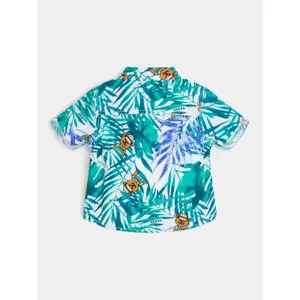 Child cotton poplin shirt Guess image-1