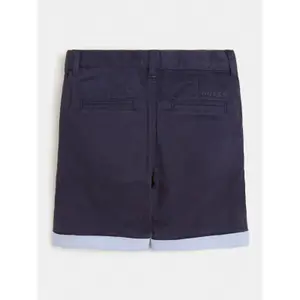 Satin chino shorts for kids Guess Core image-1