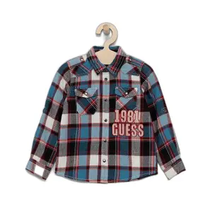Adjustable shirt twill child Guess YD image-0