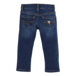 Children's straight destroy jeans Guess image-0