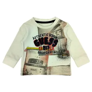Baby boy long sleeve t-shirt Guess Dye image-0