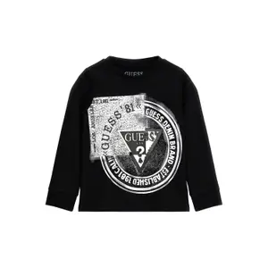 Baby boy long sleeve t-shirt Guess image-0