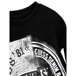 Baby boy long sleeve t-shirt Guess image-2