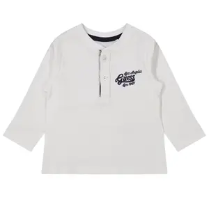Long sleeve t-shirt Guess Henley image-0