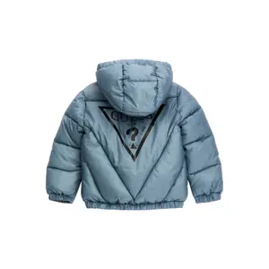 Baby boy hooded jacket Guess image-1