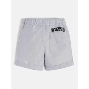 Baby boy poplin shorts Guess image-2