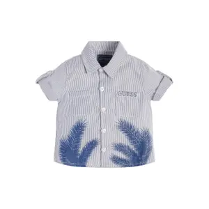 Child poplin shirt Guess image-0