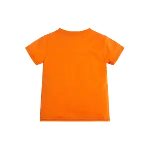 Organic cotton T-shirt for kids Guess image-1
