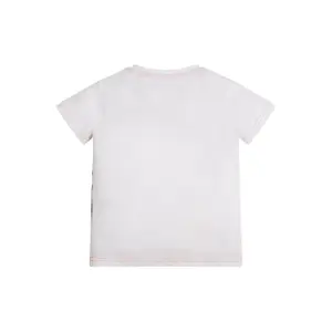 Organic cotton T-shirt for kids Guess image-1