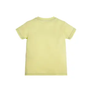 Organic cotton T-shirt for kids Guess image-0