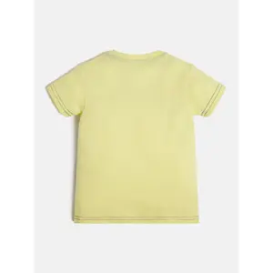 Organic cotton T-shirt for kids Guess image-3