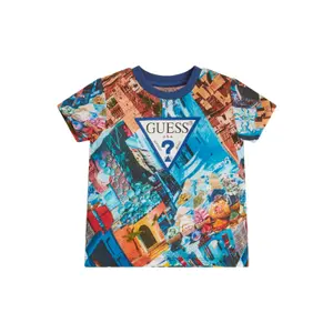 T-shirt cotton child Guess image-1