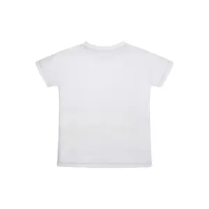 Organic cotton T-shirt for kids Guess image-4