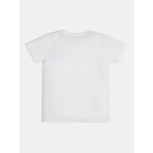 Organic cotton T-shirt for kids Guess image-2