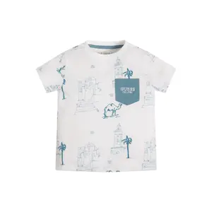 Kid's jersey T-shirt Guess image-4