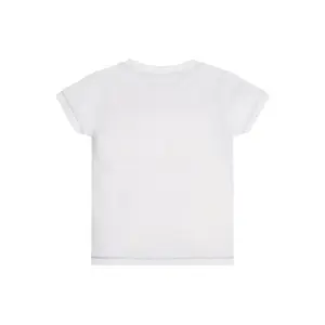 Organic flamed jersey t-shirt for kids Guess image-6