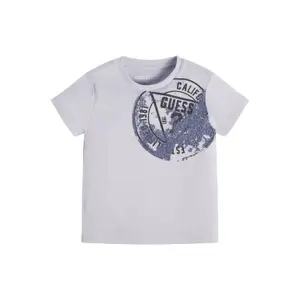 Organic cotton t-shirt baby boy Guess image-6
