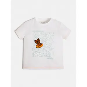 T-shirt cotton child Guess image-2