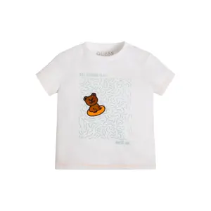 T-shirt cotton child Guess image-4