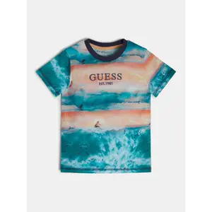 T-shirt cotton child Guess image-1