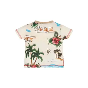 Baby boy cotton T-shirt Guess image-0