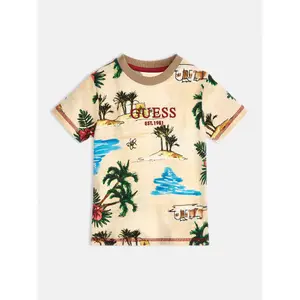 Baby boy cotton T-shirt Guess image-2