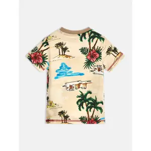 Baby boy cotton T-shirt Guess image-3