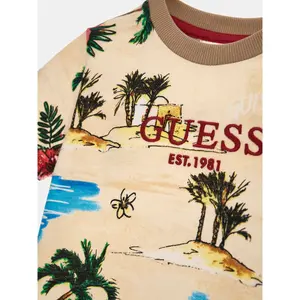 Baby boy cotton T-shirt Guess image-5