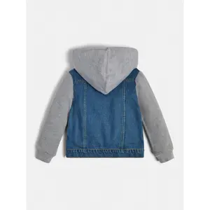Jeansjacke mit Kapuze Kind Guess image-1