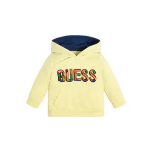 Sweat organic cotton hoodie child Guess image-0