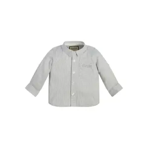 Adjustable cotton shirt for kids Guess image-0