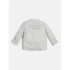 Adjustable cotton shirt for kids Guess image-2