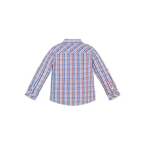 Baby boy poplin check shirt Guess YD image-0