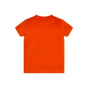 Organic cotton T-shirt for kids Guess image-0
