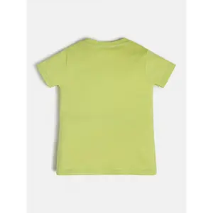 Organic cotton T-shirt for kids Guess image-3