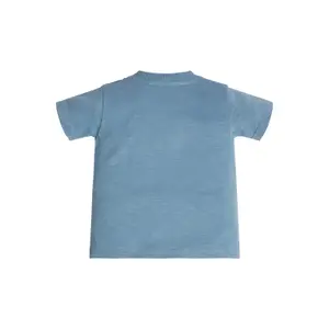 Organic flamed jersey t-shirt for kids Guess image-0