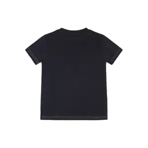 Organic cotton T-shirt for kids Guess image-4