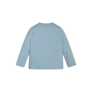 Long sleeve cotton t-shirt for kids Guess image-1