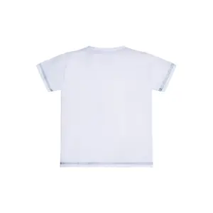 Organic cotton T-shirt for kids Guess image-0