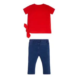 Organic cotton T-shirt for kids Guess image-0