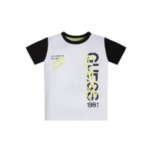 Organic cotton T-shirt for kids Guess image-2