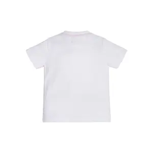 Organic flamed jersey t-shirt for kids Guess image-5