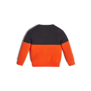 Organic cotton baby boy sweater Guess image-3