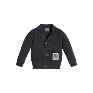 Organic cotton cardigan baby boy Guess Ceremony image-4