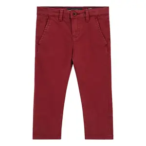 Baby boy satin chino pants Guess image-0
